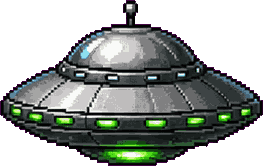 UFOのドット絵