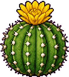 サボテンのドット絵